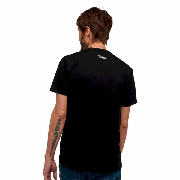 achetez Les meilleures critiques de ✨ Black Diamond Mountain Logo Ss Tee – T-shirt homme 🎉 4