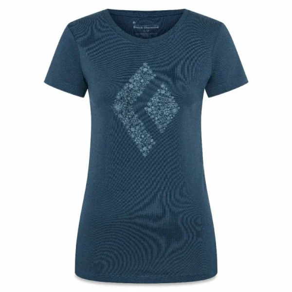 Vente flash 💯 Black Diamond Snow Diamond Tee – T-shirt femme 🎁 3