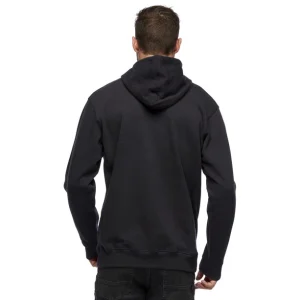 grande qualité Black Diamond Stacked Logo Sweat à Capuche Homme, Noir/gris 10