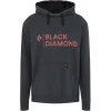 Black Diamond Stacked Logo Sweat à Capuche Homme, Noir/gris 20