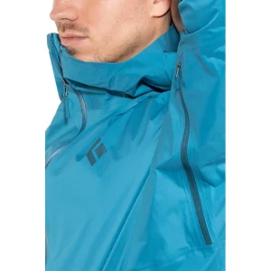 Black Diamond Stormline Veste De Pluie Shell Stretch Homme, Bleu 18