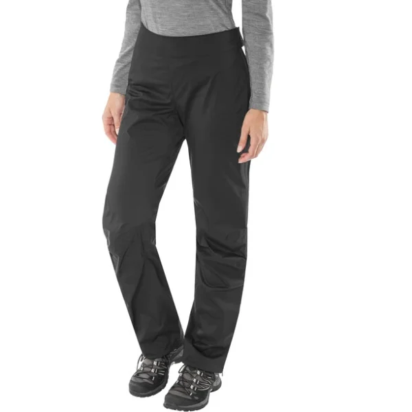 Black Diamond Stormline Pantalon De Pluie Stretch Zip Complet Femme, Noir 1