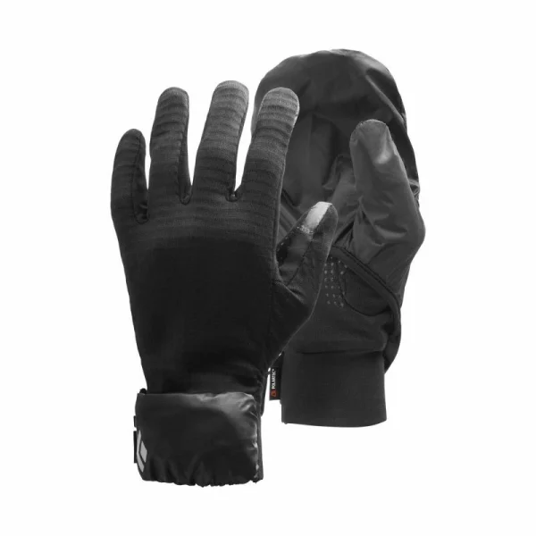 Le moins cher 👏 Black Diamond Wind Hood Gridtech Gloves – Gants randonnée 💯 1