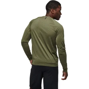 Black Diamond Lightwire LS Tech Tee Men, Olive site pas cher 11