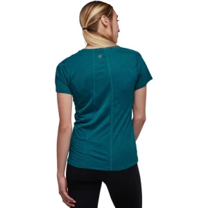 Black Diamond Lightwire Tech SS Tee Women, Bleu Pétrole Livraison rapide 11