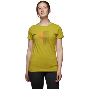 Black Diamond Luminary SS Tee Women, Jaune mode 8