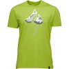 Black Diamond Mountain Logo SS Tee Men, Vert grossiste 16